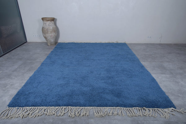 Luxurious blue Moroccan rug – Custom size for stylish spaces