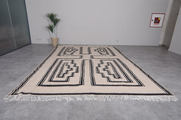Large Moroccan rug – Modern geometric design | 9.6 x 14.2 FT