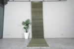 Handmade wool rug 2.9 Feet x 14.5 Feet