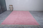 Pink Custom size Moroccan Rug