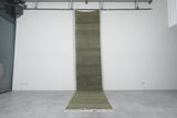 Handmade wool rug 2.9 Feet x 14.5 Feet