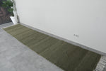 Handmade wool rug 2.9 Feet x 14.5 Feet