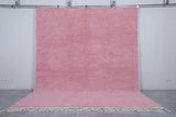 Pink Custom size Moroccan Rug