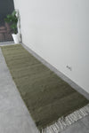 Handmade wool rug 2.9 Feet x 14.5 Feet