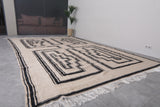 Large Moroccan Rug – Modern Geometric Design | 9.6 x 14.2 FT