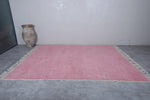 Pink Custom size Moroccan Rug