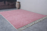 Pink Custom size Moroccan Rug