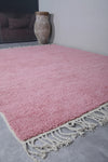 Pink Custom size Moroccan Rug