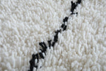 Beni ourain Moroccan rug  6 X 6.9 Feet