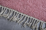 Pink Custom size Moroccan Rug