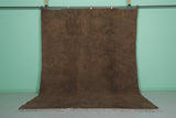 Authentic Moroccan Rug – 8 x 10 ft Earthy Brown Shag