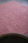 Pink Custom size Moroccan Rug