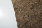 Authentic Moroccan Rug – 8 x 10 ft Earthy Brown Shag