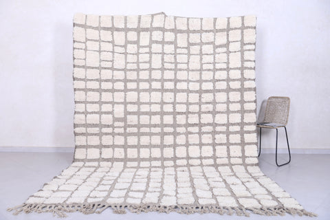 Alfombra personalizada beni bereber, alfombra marroquí hecha a mano