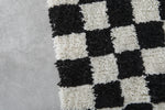 Checkered moroccan rug 6.3 Feet x 9.2 Feet