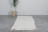 Hand Woven Moroccan rug 3.6 FT X 10.1 FT