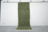 Moroccan berber rug 3.8 Feet x 10.6 Feet