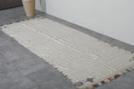 Hand Woven Moroccan rug 3.6 FT X 10.1 FT