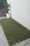 Moroccan berber rug 3.8 Feet x 10.6 Feet