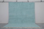 Elegant Sky Blue Moroccan Rug in Custom Sizes