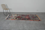 Moroccan Berber Rug 2.9 x 8.1 ft | Multicolor Geometric Handwoven Runner