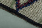 Small Vintage Moroccan Berber Rug | 3.9 FT X 7.9 FT