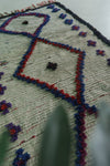 Small Vintage Moroccan Berber Rug | 3.9 FT X 7.9 FT