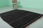 Square handwoven moroccan berber rug - 4 FT X 5.7