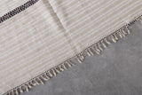 Handwoven Moroccan Berber Wedding Blanket – 3.7 x 6.2 Feet