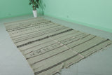 Runner Berber Moroccan Flat-Woven Rug – 5.2 FT x 12.5 FT | Handcrafted Artisan Runner