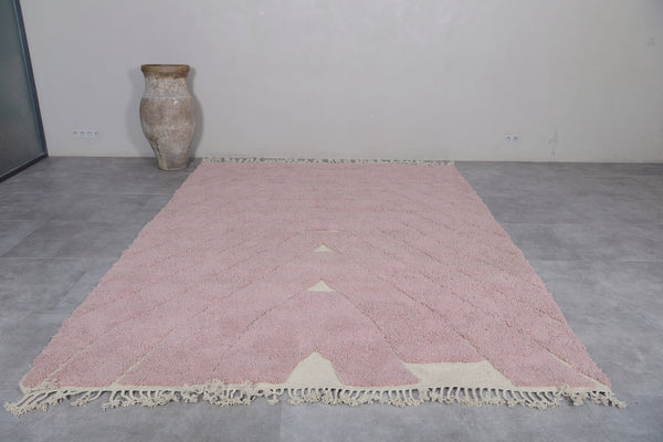 Custom size Pink patterned Moroccan Rug