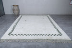 Moroccan rug handmade 9 X 12.3 Feet