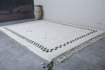 Moroccan rug handmade 9 X 12.3 Feet