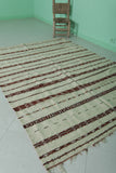 Woven Moroccan rug 5 FT X 7.1 FT