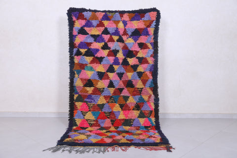 Moroccan berber rug 3.6 X 6.9 Feet