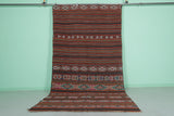 Handwoven Large Moroccan Rug – 5.6 FT X 10.9 FT | Vibrant Striped Design