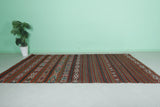 Handwoven Large Moroccan Rug – 5.6 FT X 10.9 FT | Vibrant Striped Design