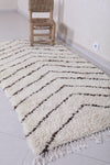 Moroccan berber rug 3.1 X 6.2 Feet