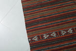 Handwoven Large Moroccan Rug – 5.6 FT X 10.9 FT | Vibrant Striped Design
