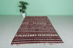 Authentic Moroccan Berber Kilim Rug – 5.3 FT X 9 FT | Handwoven Tribal Patterns