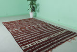 Authentic Moroccan Berber Kilim Rug – 5.3 FT X 9 FT | Handwoven Tribal Patterns