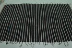 Vintage Moroccan Handwoven Kilim 3.3 FT x 5.4 FT – Tribal Wool Rug