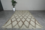 Vintage Moroccan Rug 6.1 X 10 FT Tribal Berber Rug