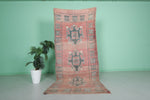 Berber Moroccan Runner Carpet | Handmade 3.4 FT X 8 FT