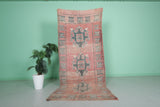 Berber Moroccan Runner Carpet | Handmade 3.4 FT X 8 FT