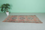 Berber Moroccan Runner Carpet | Handmade 3.4 FT X 8 FT