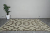 Vintage Moroccan Rug 6.1 X 10 FT Tribal Berber Rug