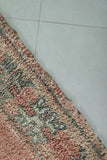 Berber Moroccan Runner Carpet | Handmade 3.4 FT X 8 FT