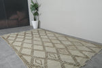 Vintage Moroccan Rug 6.1 X 10 FT Tribal Berber Rug