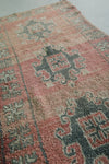 Berber Moroccan Runner Carpet | Handmade 3.4 FT X 8 FT